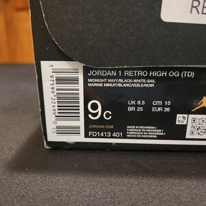 Jordan 1 Retro High OG TD Sneakers